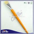 ColorRun high qulity wooden handle natural bristle artist paint brush